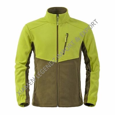 OEM ژاکت پیاده روی در فضای باز پلی استر پلار فلیس کژوال پشم گوسفند