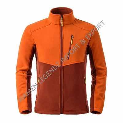 OEM ژاکت پیاده روی در فضای باز پلی استر پلار فلیس کژوال پشم گوسفند