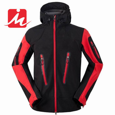 ژاکت های مردانه Softshell ضد آب در فضای باز کوهستانی کت های زمستانی پیاده روی